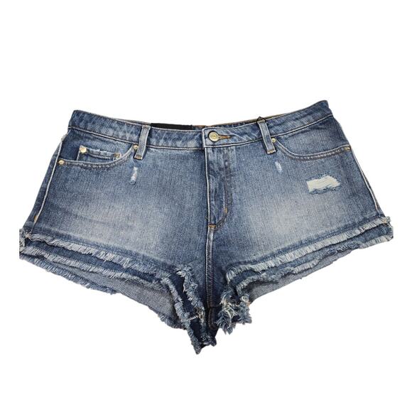 Armani Exchange Double Hem Denim Shorts -NWT - Picture 1 of 8